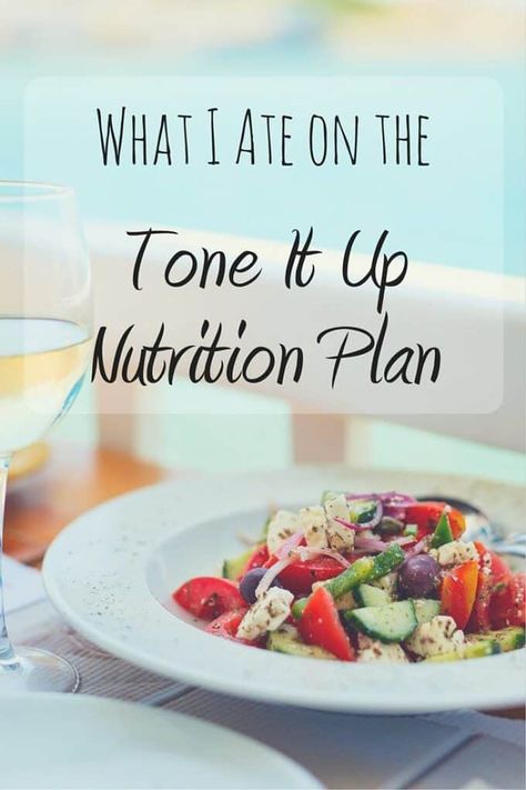 Curious about the Tone It Up Nutrition Plan? Here's what I ate during the Tone It Up Bikini Series Challenge. All of my meals were vegetarian and delicious! 1200 Calorie Diet Meal Plans, Women Nutrition, Nutrition Sportive, Sport Nutrition, Nutrition Plan, Nutrition Education, Nclex, Proper Nutrition, Nutrition Plans