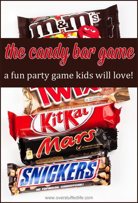 The candy bar game—a super simple party game that will provide a ton of fun for all ages! Marshmallow Drop Game, Easy Party Activities, Steal The Present Game, Mini Marshmallow Games, Sixteenth Birthday Party Games, Food Related Games, Can Roll Challenge Game, Family Reunion Games For All Ages, Money Games For Adults