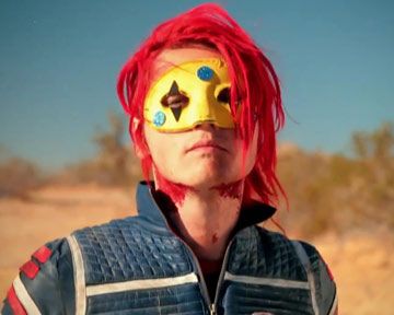 Gerard Way Red Hair, Party Poison, Gerald Way, Danger Days, Comic Book Writer, I Love Mcr, Gerard Way, Emo Bands, X Reader