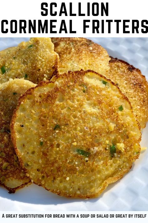 Corn Meal Fritters, Cornmeal Fritters Recipe, Fried Cornmeal Mush Recipe, Fine Cornmeal Recipes, Recipes Using Cornmeal, Cornmeal Fritters, Cornmeal Mush, Camp Meals, Cornmeal Recipes