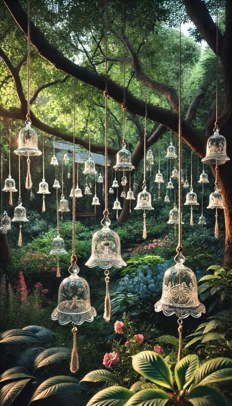 15+ Mystical Witchy Garden Ideas for a Magical Retreat 59 Gothic Garden Decor, Witchy Backyard, Gardening Gnome, Mystical Garden, Witchy Garden, Witchy Room, Goth Garden, Healing Garden, Branch Art