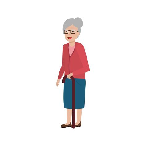 Grandmother Cartoon Images, Grandmother Cartoon, Cartoon Grandma, Aesthetic Vibes, Old Cartoons, Animated Images, Cartoon Images, Cartoon Character Design, Illustration Character Design