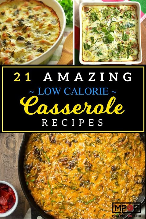 Low Calorie Casserole Recipes, Loaded Sausage, Low Calorie Casserole, Bacon Breakfast Casserole, Low Calorie Dinner Recipes, Low Cal Dinner, Sausage And Bacon, Low Calorie Dinner, Low Calorie Recipes Dinner