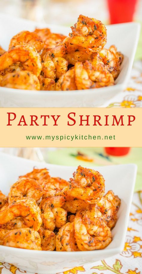 Party Shrimp, Easy Finger Food, Marinated Shrimp, Shrimp Appetizers, Shrimp Recipes For Dinner, Meat Appetizers, Finger Foods Easy, Seafood Appetizers, Shrimp Recipes Easy