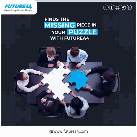 Are you tired of sifting through many resumes and conducting numerous interviews and still failing to locate the perfect talent for your company? Let FutureA4  assist you in locating the missing piece of your puzzle. Contact us today to learn more about our services and how we can assist you in finding the top talent you need. #futurea4 #boutiquesearchfirm #recruitmentagency #futurea4recruitment #Recruiting #TopTalent #MNCs #PersonalBranding #hiringtoptalent #SaveTime #GrowYourBusiness The Missing Piece, Chartered Accountant, Recruitment Agencies, Missing Piece, Our Services, The Missing, Personal Branding, Fails, Interview