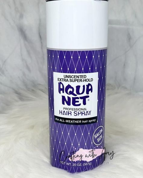 Crafting With Amy on Instagram: "Aqua Net Hairspray #craftingwithamy #hairspray #aquanet #80s #sublimation #sublimationtumbler #aquanethairspray #aquanettumbler #sublimationtumblers" Aquanet Hairspray, Aqua Net, Aqua Nails, Good Ole, Professional Hairstyles, Custom Tumblers, Christmas List, Color Splash, Stranger Things