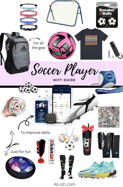 Soccer Boyfriend Gifts Ideas, Gift Ideas For Soccer Players, Soccer Basket Ideas Gift, Soccer Wishlist, Soccer Player Gift Ideas, Gifts For Soccer Players, Car Basket, Soccer Mom Gifts, Soccer Flags