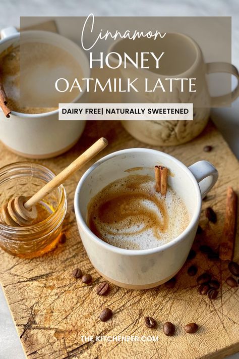 Oatmilk Latte, Oat Milk Latte, Cinnamon Honey, Honey Oats, Brown Spots Removal, Juice Diet, Nutrition Articles, 140 Pounds, Honey And Cinnamon