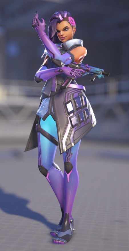 Overwatch Talon, 3d Concept Art, Sombra Overwatch, Overwatch Drawings, Drawings Inspo, Characters Inspiration, 3d Concept, Overwatch 2, My Fav Characters