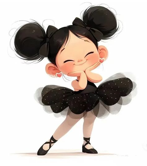 Ballerina Character, Ballerina Cartoon, Ballerina Sketch, Ballet Illustration, Ballerina Illustration, Ballerina Drawing, Ballerina Kids, Illustration Art Kids, Storybook Art