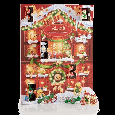 Chocolate & Candy Advent Calendars For a Sweet Christmas Countdown! Lindt Advent Calendar, Candy Advent Calendar, Chocolate Lindt, Advent Calendar Boxes, Chocolate Advent Calendar, Holiday Chocolate, Lindt Chocolate, Holiday Countdown, Christmas Teddy Bear