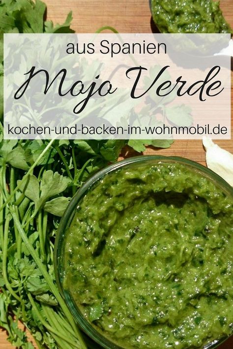 Spice up your RV culinary adventures with this vibrant Mojo Verde recipe, a zesty green sauce hailing from the Canary Islands. Perfect for adding a burst of flavor to your cooking and baking on the road, this versatile sauce combines fresh herbs, garlic, and a hint of spice. Whether you're grilling, roasting, or whipping up a quick snack, Mojo Verde is your go-to for a taste of the islands, no matter where your travels take you. Tent Camping Food, Mojo Verde, Mojo Sauce, Green Sauce Recipe, Rv Cooking, Camping Food List, Camping Hacks Food, Verde Recipe, Zesty Sauce