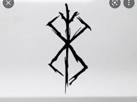 Curse Mark Tattoo Beserk, Berserk Curse Mark, Berserker Symbol, Curse Mark Tattoo, Berserk Tattoo, Curse Mark, Mark Tattoo, Symbol Drawing, Anime Tattoo