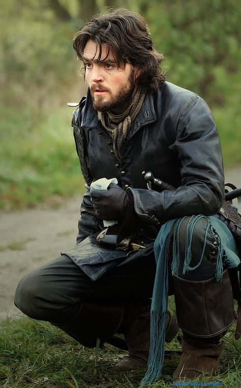 Tom Burke aka Athos on the Musketeers.  to be honest, he is a bit moody... Milady De Winter, The Musketeers Tv Series, Howard Charles, Cardinal Richelieu, The Musketeers Bbc, Musketeers Bbc, Bbc Musketeers, Luke Pasqualino, 3 Musketeers