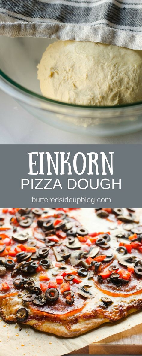 Einkorn Naan Bread, Einkorn Pasta Recipes, Homemade Einkorn Pasta, Eikorn Recipe, Einkorn Recipes Breads, Baking With Einkorn Flour, Einkorn Pizza Crust, Einkorn Pasta, Einkorn Pizza Dough