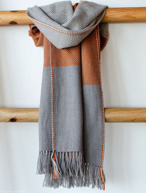 Crafted from 100% organic Himalayan wool, this intricately handwoven scarf has a soft and luxurious feel against the skin. It’s made with eco-friendly plant ingredients tea, tesu flowers and harada are used as natural dyes to give this scarf its beautiful colour. Perfect for adding a comforting layer of warmth on a breezy day, its lightweight and delicate construction means that it’s also suitable to wear during warmer months.Size: Length 198 cms x width 30 cms with 7cm tasselsWeave: TwillThe sc Handmade Wool Scarf, Maternity Nightwear, Handwoven Shawls, Woolen Scarves, Handwoven Scarf, How To Dress A Bed, Stole Scarf, Nightwear Women, Pashmina Shawl