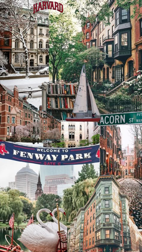 #boston Boston Collage Wallpaper, Rich Boston Aesthetic, Boston Astethic, Boston Aesthetic Wallpaper, Boston Girl Aesthetic, Boston Apartment Aesthetic, Boston City Aesthetic, Boston Vibes, Hometown Aesthetic