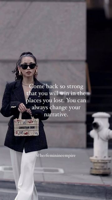 WOMEN EMPOWERMENT | MOTIVATION | BUSINESS on Instagram: "Don’t let the past get you down, it’s all about the comeback sis👏🏼🙌🏼 Comment below if you agree! FOLLOW @herfeminineempire for daily growth FOLLOW @herfeminineempire for daily motivation FOLLOW @herfeminineempire for daily inspiration Video - @izyohanna #affirmation #ambition #business #businessowner #businesswomen #confidence #dailyinspiration #entrepreneur #entrepreneurlife #inspiration #mindset #motivational #quoteoftheday #motivationalquotes #sidehustle #success #successful #womanowner #selfcare #selflove #bossbabes #bosslady #bossladymindset #girlsbosstribe #femaleboss #womenwhohustle #womensupportingwomen #quotes [fierce women, power, powerful, powerful women quotes, motivation, female empowerment, success mindset, de Single Powerful Women, Powerful Quotes For Women Boss Life, Feminine Woman Quotes, Strong Woman Photo, Successful Women Quotes Motivation, Powerful Women Aesthetic, Female Entrepreneur Quotes Motivation, Michaela Core, Boss Woman Aesthetic