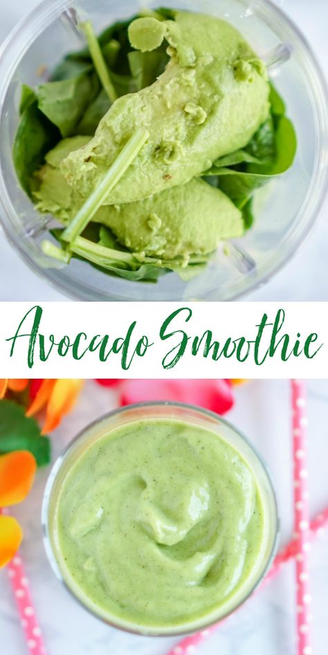 Avocado Smoothie Recipe! Easy Green Smoothie with Mangos and Spinach! This is a healthy smoothie recipe with a burst of flavor and so good! Healthy Smoothie Recipes with Avocados! #lemonpeony #smoothie #avocado #smoothie #recipe Blueberry Smoothie Recipe Easy, Smoothie Recipes For Breakfast, Mango Avocado Smoothie, Smoothie Avocado, Avocado And Spinach, Strawberry Yogurt Smoothie, Strawberry Blueberry Smoothie, Recipe With Spinach, Healthy Smoothie Recipe