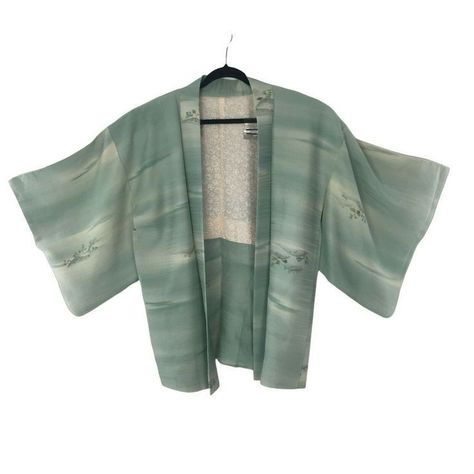 Fem Xiao, Geo Archon, Flannel Robe, Green Kimono, Everyday Fashion Outfits, Textured Fabric, Short Jacket, Green Fabric, Green Jacket