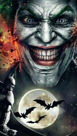 By-mehi🌸/Joker🃏🎭 Why Do Serious, Why So Serious Joker, Baby Joker, Joker Why So Serious, Three Jokers, Joker Art, Why So Serious, Marvel Entertainment, Minions Funny