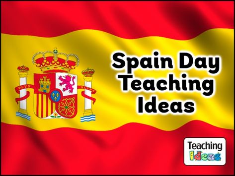 Teaching Ideas for a Spain themed Day! Spain School Project, Tomatina Festival, Greeting Song, Time In Spanish, Germany Facts, Spanish Crafts, La Tomatina, Traditional Spanish Recipes, Spanish Stories