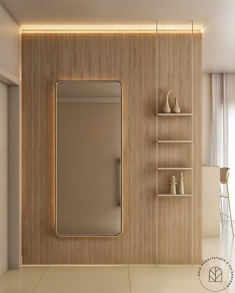 Cada detalhe importa, cada detalhe é único. #hall #halldeentrada #hallsocial #hallapartmento Hall Entrada, Beauty Spa, Entrance, Home Office, Interior Design, Living Room, Home Decor, Design, Home Décor