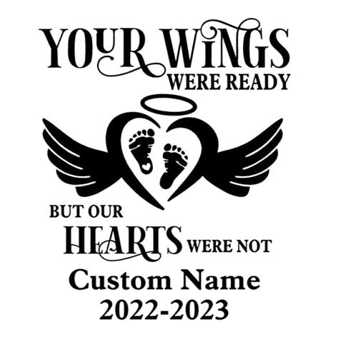 Baby Angel Wings, Memorial Decals, Glass Theme, Car Window Stickers, Custom Memorial, Vinyl Car Stickers, Car Window Decals, Handmade Sticker, Window Vinyl