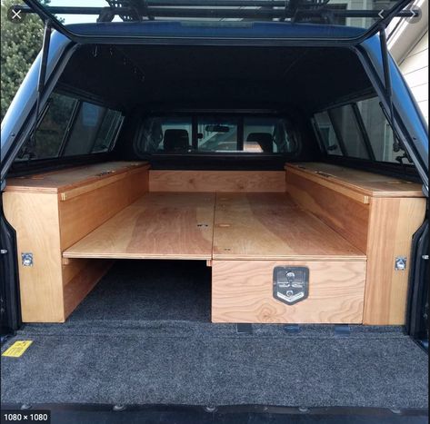 https://www.pinterest.com/pin/357051076706741145/ Truck Topper Camping, Truck Cap Camping, Truck Topper Camper, Truck Cap Camper, Truck Bed Drawers, Accessoires Camping Car, Pickup Camping, Diy Truck Bedding, Pickup Trucks Camping