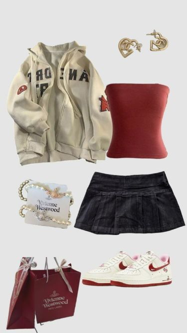 Fashion Magazine Aesthetic, Magazine Aesthetic, Red Tube Top, 2000s Fashion Outfits, Couture Runway, Pinterest Outfits, Swaggy Outfits, Mode Inspo, Cute Everyday Outfits