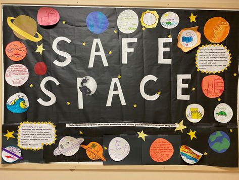 McLean Hospital; Southeast Space Bulletin Boards, Mclean Hospital, Space Theme Classroom, Space Classroom, Ra Bulletins, Ra Bulletin Boards, Study Plan, Space Theme, Classroom Themes