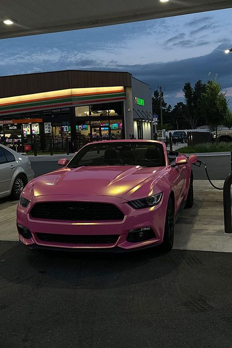 #ford #mustang #barbie Pink Mustang, Ford Mustang Wallpaper, Mustang Girl, Mustang Wallpaper, Dream Cars Mercedes, Ford Mustang Car, Girly Car, Dream Cars Jeep, Pink Car