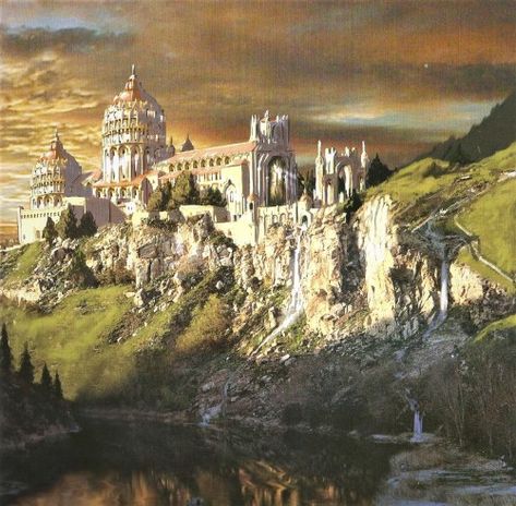 Cair Paravel, Weta Workshop, A Castle, Narnia, Concept Art, Castle, Art