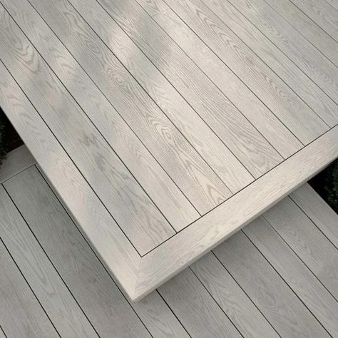 Composite Deck Ideas, Composite Deck, Beautiful Outdoor Spaces, Room Additions, Outside Living, Deck Boards, Hand Molding, Deck Ideas, Weathered Oak