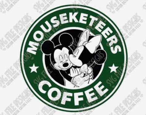 Starbucks Logo Svg, Starbucks Art, Disney Starbucks, Images Disney, Disney Mugs, Starbucks Logo, Coffee Logo, Cameo Projects, Disney Crafts