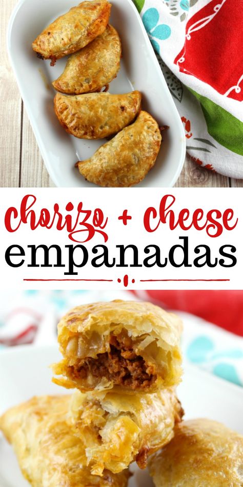 Enchiladas Authentic, Meat Empanadas, Food Enchiladas, Mexican Chihuahua, Dessert Mexican, Chorizo Empanadas, Chihuahua Cheese, Tacos Chicken, Cheese Empanadas