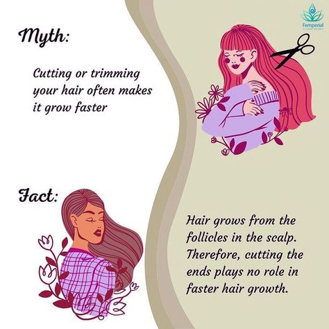 Skin Salon, Makeup Artist Quotes, Beauty Myth, Skin Facts, Hair Trim, Fast Facts, Hair Growth Faster, Salon Beauty, Grow Hair