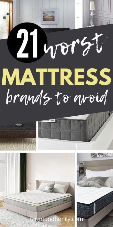 12 Worst Mattress Brands To Avoid (and Most Reliable Brands) 27 Swimming Pool Spa, Mattress Brands, Lighting Design Interior, Diy Garden Projects, Farmhouse Furniture, Best Mattress, Mattress Store, House Flooring, Outdoor Swimming Pool