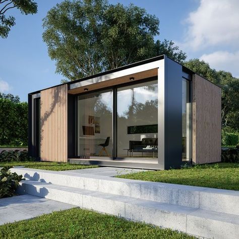 From a small home office or self-contained living annex to commercial or public sector, there's a Pod to suit your needs. Prefab Office, Eco Pods, Granny Pods, Backyard Cabin, Small Modern House, Garden Pods, Backyard Cottage, Backyard Studio, Office Pods