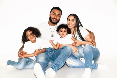 Son Pictures, Queen Naija, Mommy Daughter Photoshoot, Mother Son Photos, Son Outfits, Studio Family Portraits, A Virtuous Woman, Family Portrait Outfits, Daughter Photoshoot