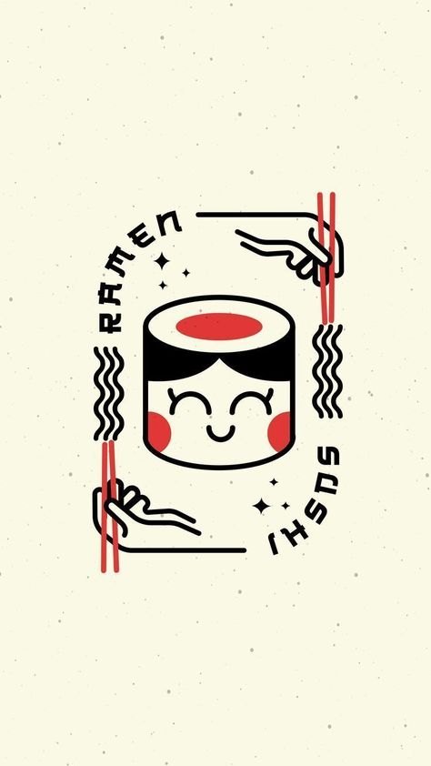 cute and adorable logo branding design for sushi and ramen restaurants  Ready to infuse your project with Japanese aesthetics? 🌸🎨 Let's create something extraordinary! 😍 #LogoJP #LogoJapan Logo Design Japanese, Sushi Logo, Graphic Designer Studio, Sushi Design, Logo Branding Design, Inspiration Logo Design, Japan Logo, Japanese Logo, Food Logo Design