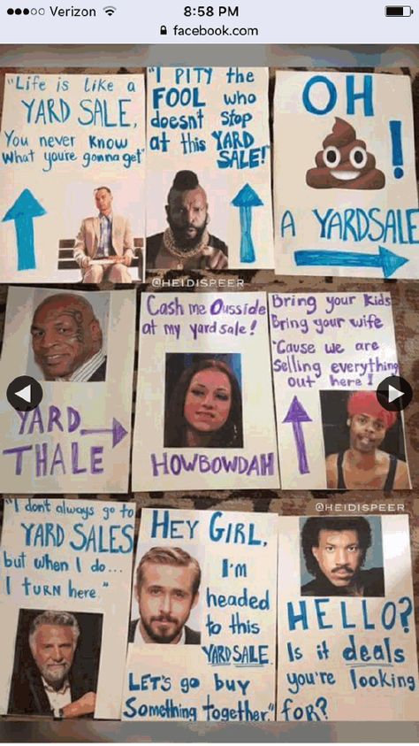 Yard Sale Signs Funny, Yard Sale Fundraiser, Yard Sale Display, Yard Sale Hacks, Yard Sale Organization, Garage Sale Organization, Garage Sale Ideas, Yard Sale Ideas, Yard Sale Tips