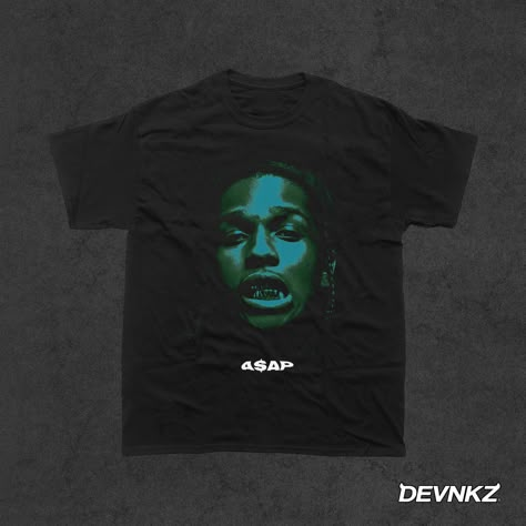 Asap Rocky, Asap Mob Concert Tour Merch T-Shirt -100% Cotton -Comfortable unisex fit -Tear-away label -True to Size Asap Rocky Merch, Mens Streetwear Graphic Tees, Asap Rocky Shirt, Rocky Asap, Jordan Clothes, Asap Rocky T Shirt, Starting A Clothing Business, Asap Mob, Bday Stuff