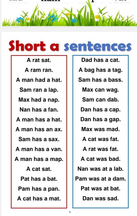 Short A Worksheets, Short Vowel Worksheets, Cvc Words Kindergarten, Kindergarten Phonics Worksheets, Vowel Worksheets, Learning Phonics, Kindergarten Reading Activities, Kindergarten Reading Worksheets, English Activities For Kids