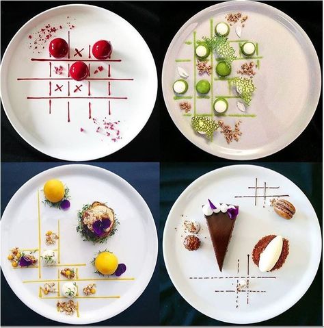 Fancy Food Presentation, Food Presentation Plates, Food Plating Techniques, Gourmet Food Plating, Fine Dining Desserts, Dessert Presentation, Fine Dining Recipes, Molecular Gastronomy, Food Garnishes