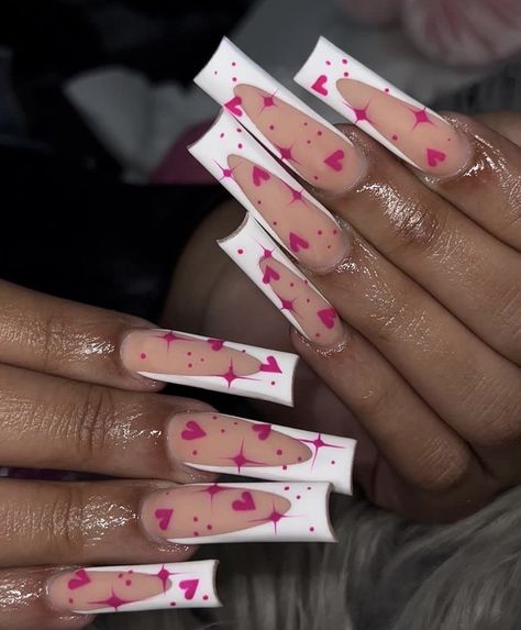 Gel Nail Manicure, Nails Painted, Acrylic Nail Set, Nail Trend, Colored Acrylic Nails, Nail Designs Valentines, Short Square Acrylic Nails, Dope Nail Designs, Nail Gel Polish