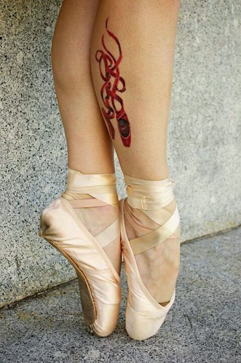 Ballet pointe shoe tattoo | re-pinned by http://www.cupkes.com/ Ballet Slippers Tattoo, Pointe Shoe Tattoo, Evelyn Tattoo, Ballet Shoes Tattoo, Dance Tattoos, Ballet Tattoo, Ballet Tattoos, Ballerina Tattoo, Shoe Tattoo