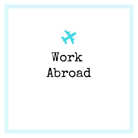 WORK ABROAD. Life as an expat, temporary work overseas, work travel, worker immigrant, worker resident. #WorkAbroad #workingoverseas #globaltalent #worktrip #businesstravel #expat #worktravel #workingabroad #travel Work Abroad Quotes, Abroad Life, Uk Jobs, Boxer Aesthetic, Working Abroad, Work Overseas, Overseas Jobs, Vision Board Wallpaper, Job Quotes