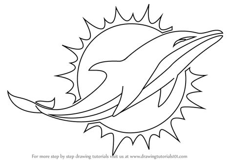 Pumpkin Templates Free, Dolphin Logo, Dolphin Drawing, Sun Coloring Pages, Nfl Dolphins, Football Coloring Pages, Dolphin Coloring Pages, Logo Outline, Dolphins Logo