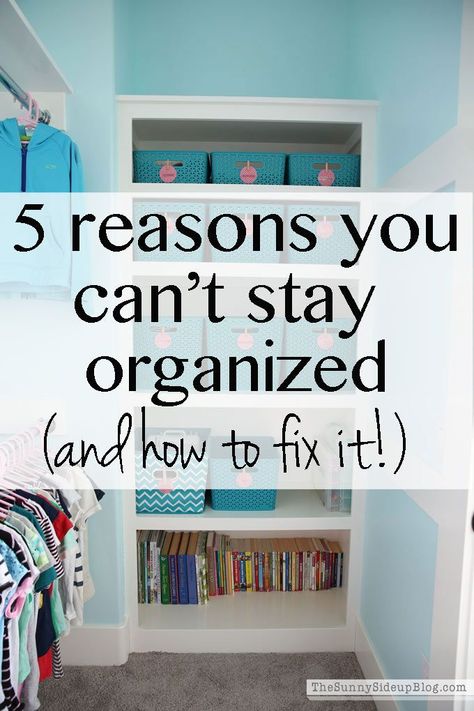 5 reasons you can't stay organized (and how to fix it!) - The Sunny Side Up Blog Clutter Bug, Office Supplies Logo, Office Supply Storage, Free Printables Organization, Office Supply Organization, Feeling Frustrated, Todo List, Organization Printables, Home Organisation